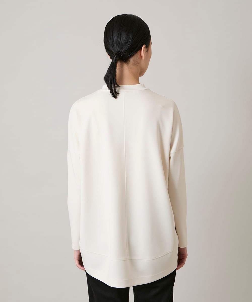 RSPAE31430 TRUNK HIROKO KOSHINO(ヒロココシノ) イラストデザインダンボールチュニック/日本製/洗える ベージュ