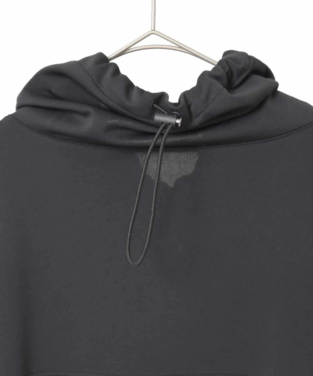 RSPAE32560 TRUNK HIROKO KOSHINO(ヒロココシノ) ハイネックジャージーワンピース /日本製/洗える ブラック