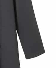 RSPAE32560 TRUNK HIROKO KOSHINO(ヒロココシノ) ハイネックジャージーワンピース /日本製/洗える ブラック