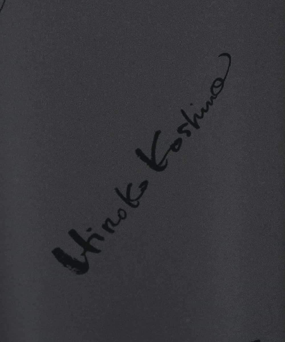 RSPAE32560 TRUNK HIROKO KOSHINO(ヒロココシノ) ハイネックジャージーワンピース /日本製/洗える ブラック