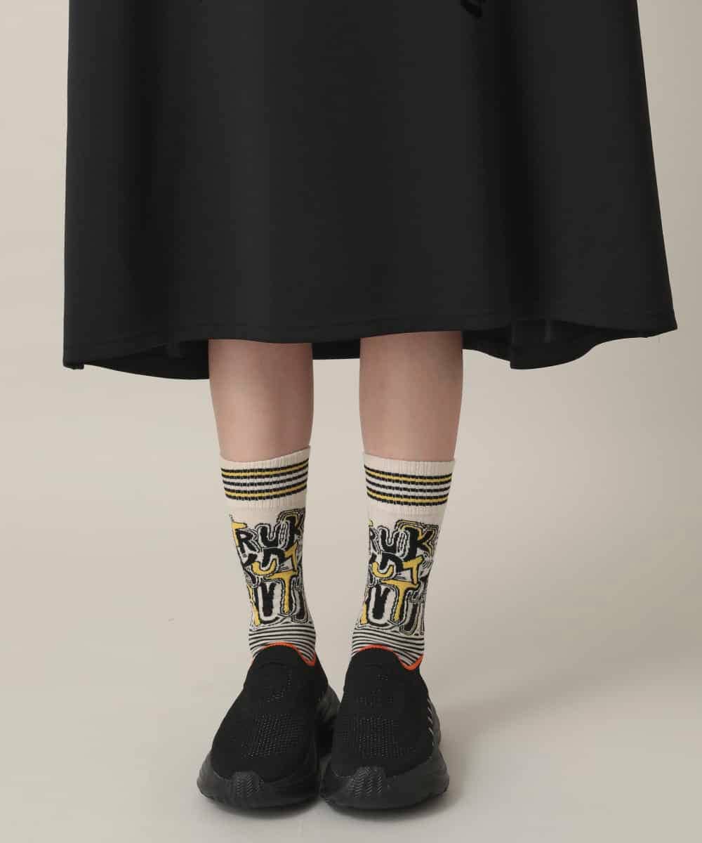 RSPAE32560 TRUNK HIROKO KOSHINO(ヒロココシノ) ハイネックジャージーワンピース /日本製/洗える ブラック