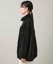 RSPCD10490 TRUNK HIROKO KOSHINO(ヒロココシノ) ハートモチーフドッキングデザインチュニック /日本製/洗える ブラック