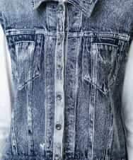 RSPFD03660 TRUNK HIROKO KOSHINO(ヒロココシノ) 【先行予約】立体ストレッチデニムワンピース /日本製/洗える ネイビー