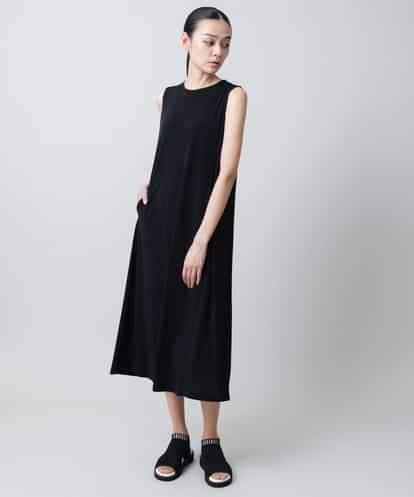 RSPGC71430 TRUNK HIROKO KOSHINO 【WEB/京王百貨店新宿店限定】スリーブレスジャージーワンピース/日本製/洗える