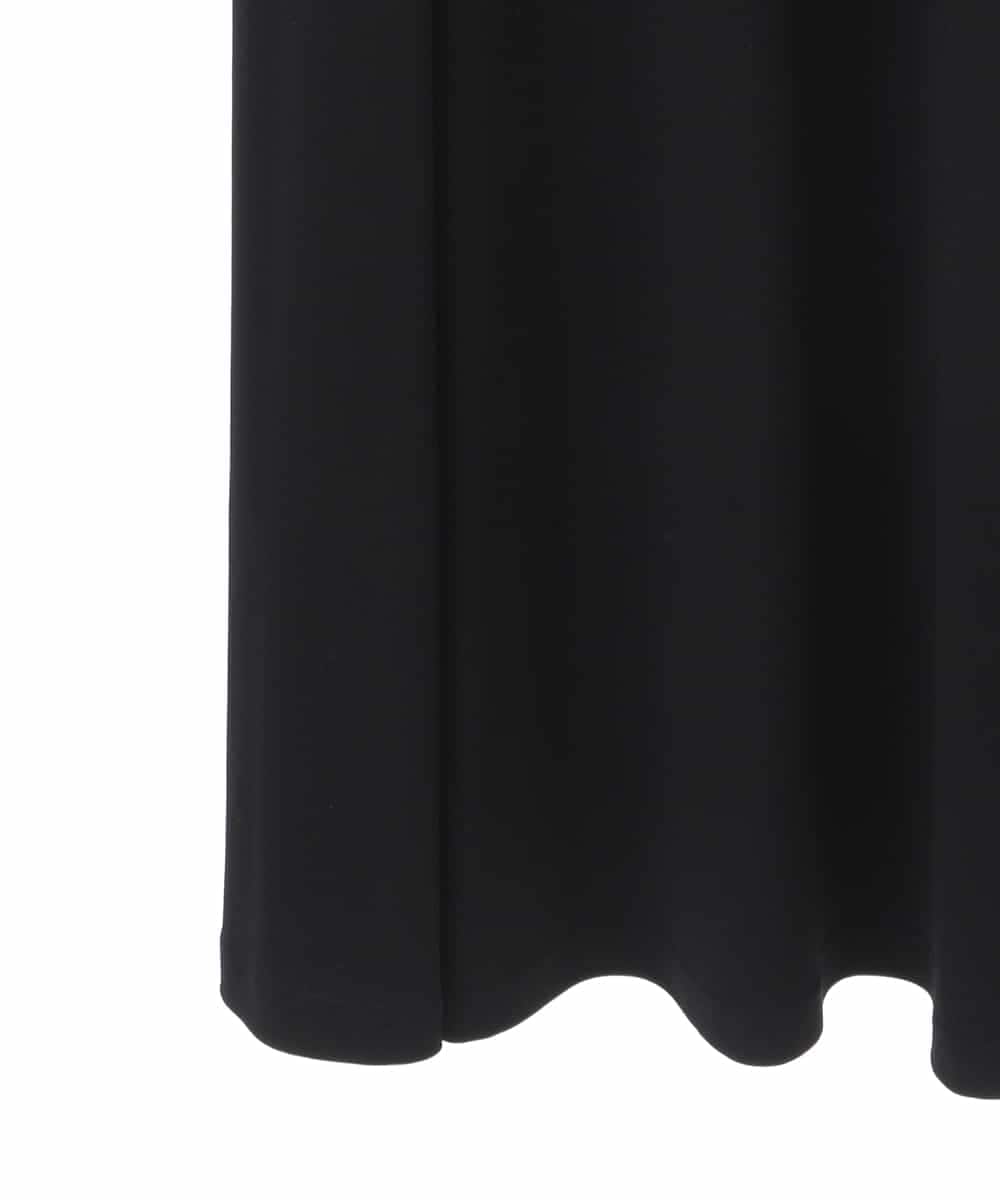 RSPGC71430 TRUNK HIROKO KOSHINO(ヒロココシノ) 【WEB/京王百貨店新宿店限定】スリーブレスジャージーワンピース/日本製/洗える ブラック