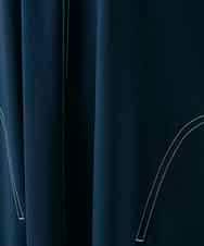 RSPGD17390 TRUNK HIROKO KOSHINO(ヒロココシノ) コットンジャージーラグランワンピース/洗える ネイビー