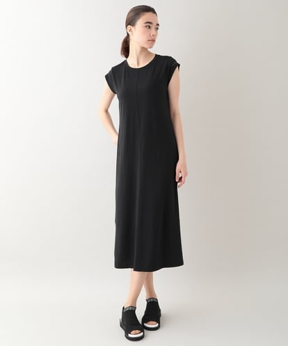 セール】 【日本製】ウールスムースロングワンピース （ロング