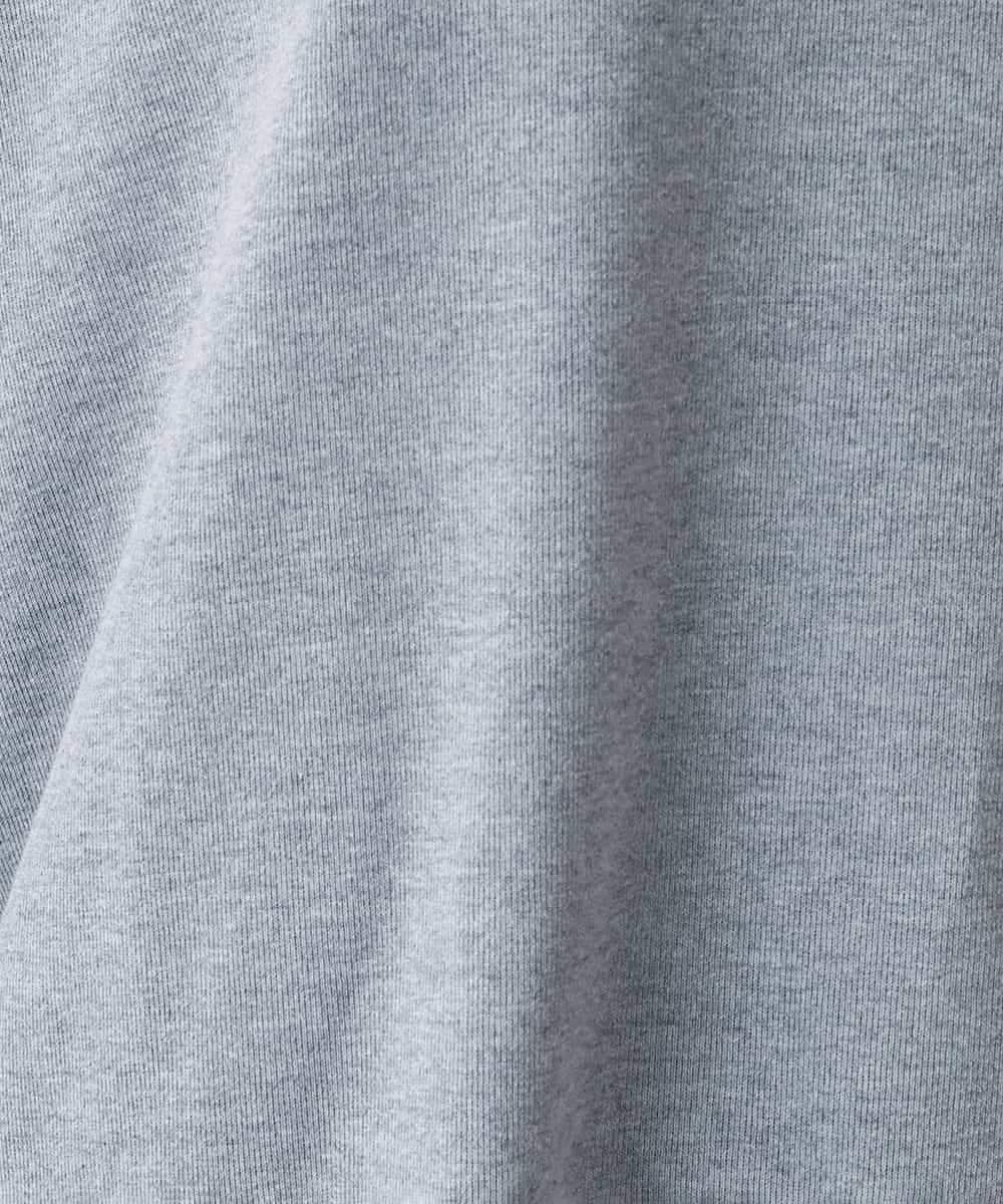RSPIW32390 TRUNK HIROKO KOSHINO(ヒロココシノ) DRYCOOLチュニック丈プルオーバー/洗濯機で洗える ライトグレー