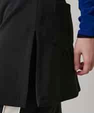 RSQAE17360 TRUNK HIROKO KOSHINO(ヒロココシノ) サイドラインレイヤードカバーパンツ/洗える ブラック