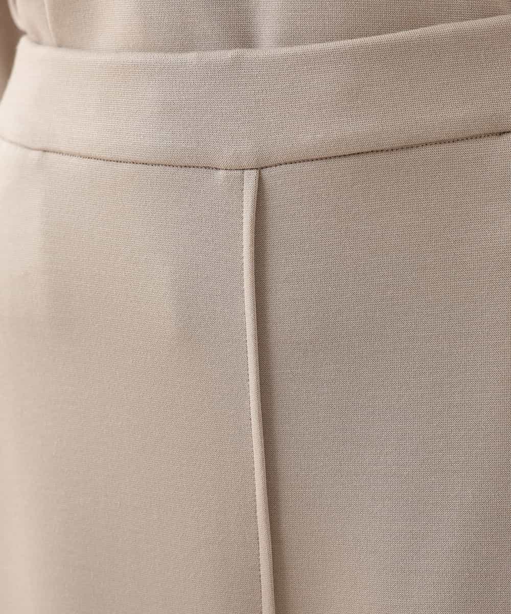 RSQAX33330 TRUNK HIROKO KOSHINO(ヒロココシノ) 【洗える】Ａラインシルエットロングスカート ベージュ