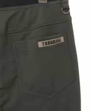 RSQAX80240 TRUNK HIROKO KOSHINO(ヒロココシノ) 【洗濯機で洗える】裏起毛ハイテンションレギンスパンツ カーキ