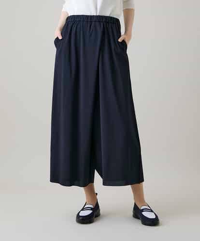 RSQHE03560 TRUNK HIROKO KOSHINO プリモーディアルサルエルタックパンツ/日本製/洗える