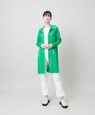 RSQHE13360 TRUNK HIROKO KOSHINO(ヒロココシノ) サイドドロストレギンスパンツ/洗える カーキ