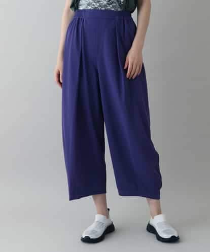 RSQIX33330 TRUNK HIROKO KOSHINO DRYCOOLワイドシルエットパンツ/洗濯機で洗える
