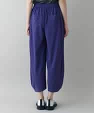RSQIX33330 TRUNK HIROKO KOSHINO(ヒロココシノ) DRYCOOLワイドシルエットパンツ/洗濯機で洗える パープル