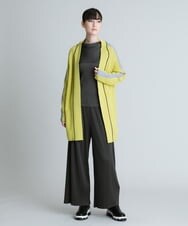 RSSAS60490 TRUNK HIROKO KOSHINO(ヒロココシノ) ミックスヤーンニットカーディガン イエロー