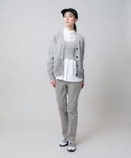 RSSEB05430 TRUNK HIROKO KOSHINO(ヒロココシノ) バルキーニットカーディガン/洗える アイボリー