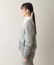 RSSEB05430 TRUNK HIROKO KOSHINO(ヒロココシノ) バルキーニットカーディガン/洗える アイボリー