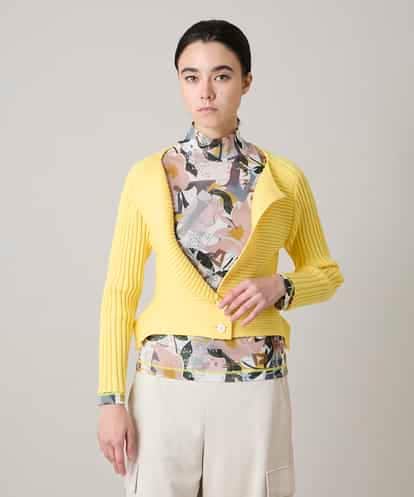 RSSEE26390 TRUNK HIROKO KOSHINO リブニットコンパクトジャケット