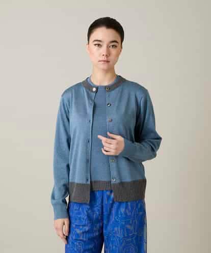 RSSFD07360 TRUNK HIROKO KOSHINO ソフトラメニットカーディガン