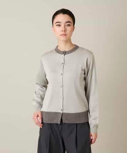 RSSFD07360 TRUNK HIROKO KOSHINO ソフトラメニットカーディガン