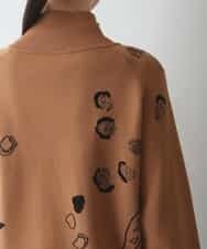 RSSJT10390 TRUNK HIROKO KOSHINO(ヒロココシノ) ジップアップニットカーディガン ベージュ