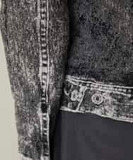 RSTFF20590 TRUNK HIROKO KOSHINO(ヒロココシノ) 【WEB/京王百貨店新宿店限定】立体ストレッチデニムジャケット /日本製/洗える ブラック