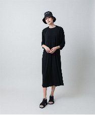 RSTGC70330 TRUNK HIROKO KOSHINO(ヒロココシノ) 【WEB/京王百貨店新宿店限定】【2WAY】ジップネックデザインショートプルオーバー/日本製/洗える ブラック