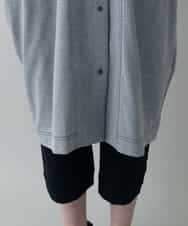 RSTIW33450 TRUNK HIROKO KOSHINO(ヒロココシノ) DRYCOOLブルゾンワンピース/洗濯機で洗える ライトグレー
