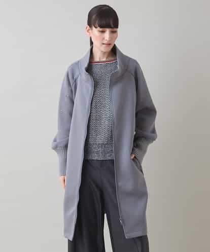RSUAD01630 TRUNK HIROKO KOSHINO ダンボールニットデザインコート
