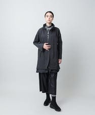 RSUAD15790 TRUNK HIROKO KOSHINO(ヒロココシノ) レイヤード風デザインタフタコート ベージュ