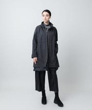 RSUAD15790 TRUNK HIROKO KOSHINO(ヒロココシノ) レイヤード風デザインタフタコート ベージュ