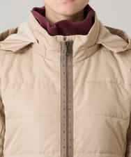 RSUAE01790 TRUNK HIROKO KOSHINO(ヒロココシノ) エコダウンキルティングコート/洗える ベージュ