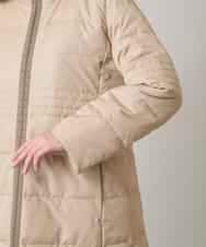 RSUAE01790 TRUNK HIROKO KOSHINO(ヒロココシノ) エコダウンキルティングコート/洗える ベージュ