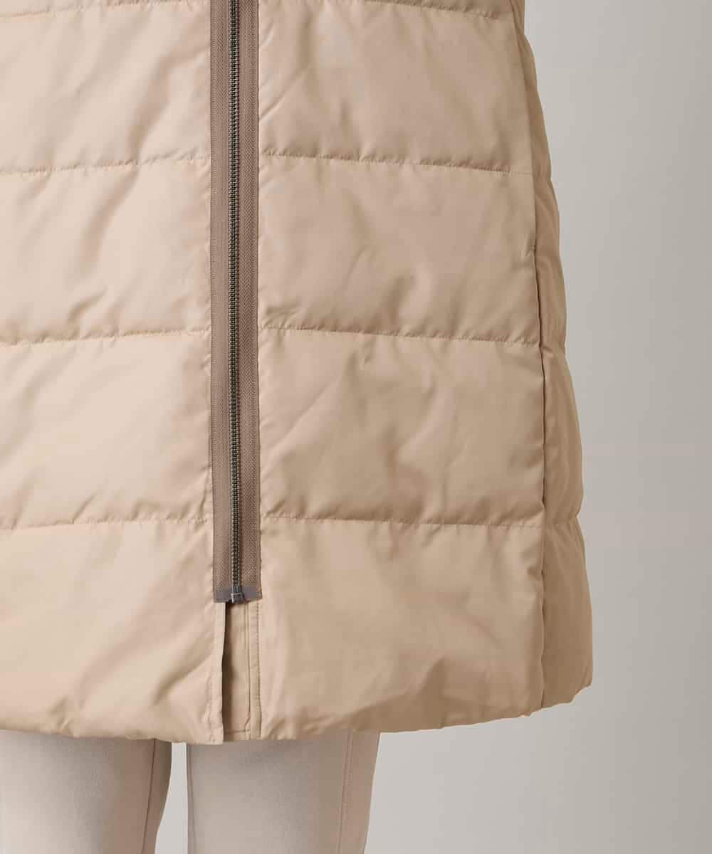 RSUAE01790 TRUNK HIROKO KOSHINO(ヒロココシノ) エコダウンキルティングコート/洗える ベージュ