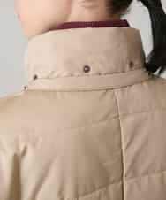 RSUAE01790 TRUNK HIROKO KOSHINO(ヒロココシノ) エコダウンキルティングコート/洗える ベージュ