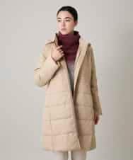 RSUAE01790 TRUNK HIROKO KOSHINO(ヒロココシノ) エコダウンキルティングコート/洗える ベージュ