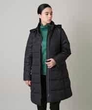 RSUAE01790 TRUNK HIROKO KOSHINO(ヒロココシノ) エコダウンキルティングコート/洗える ブラック