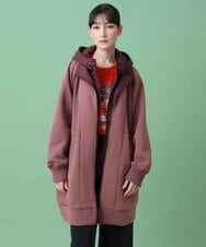 RSUAG01630 TRUNK HIROKO KOSHINO(ヒロココシノ) 2WAYコクーンダンボールニットコート レッド