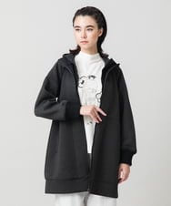 RSUAG01630 TRUNK HIROKO KOSHINO(ヒロココシノ) 【先行予約】2WAYコクーンダンボールニットコート ダークグレー