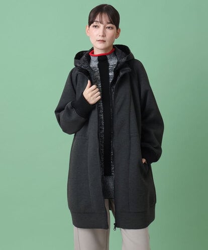 RSUAG01630 TRUNK HIROKO KOSHINO 2WAYコクーンダンボールニットコート