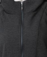 RSUAG01630 TRUNK HIROKO KOSHINO(ヒロココシノ) 【先行予約】2WAYコクーンダンボールニットコート ダークグレー