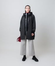 RSUAG01630 TRUNK HIROKO KOSHINO(ヒロココシノ) 2WAYコクーンダンボールニットコート ダークグレー