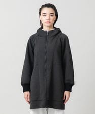 RSUAG01630 TRUNK HIROKO KOSHINO(ヒロココシノ) 【先行予約】2WAYコクーンダンボールニットコート ダークグレー
