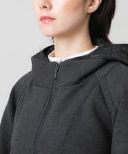 RSUAG01630 TRUNK HIROKO KOSHINO(ヒロココシノ) 【先行予約】2WAYコクーンダンボールニットコート ダークグレー
