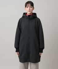 RSUAG01630 TRUNK HIROKO KOSHINO(ヒロココシノ) 2WAYコクーンダンボールニットコート ダークグレー