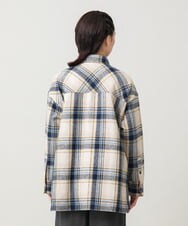 RSUAH07690 TRUNK HIROKO KOSHINO(ヒロココシノ) 【先行予約】リバーシブルキルティングタフタリバーシブルジャケットコート ネイビー