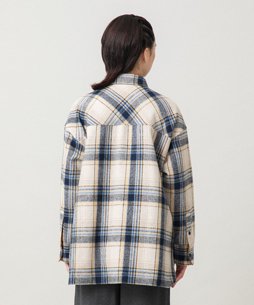 RSUAH07690 TRUNK HIROKO KOSHINO(ヒロココシノ) 【先行予約】リバーシブルキルティングタフタリバーシブルジャケットコート ネイビー