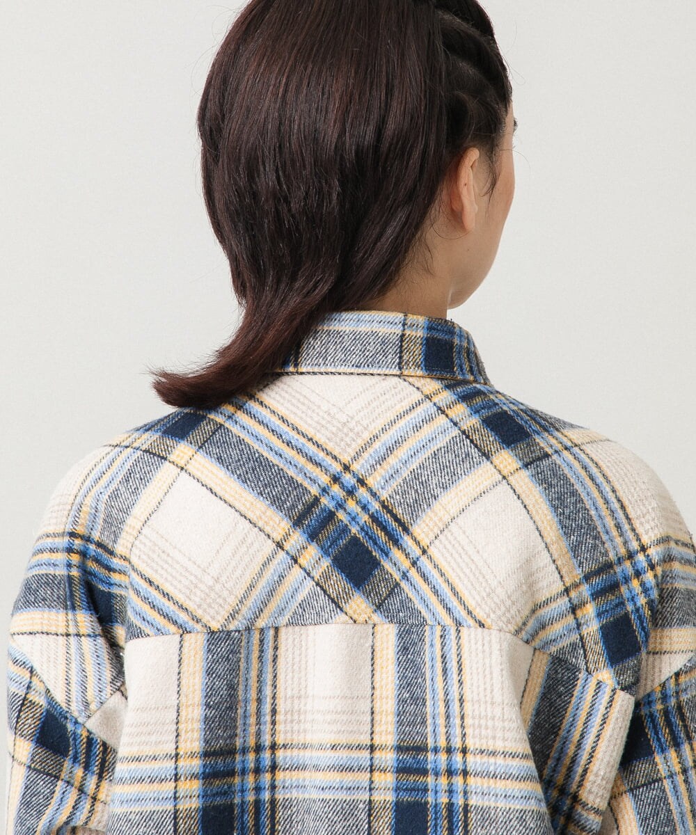 RSUAH07690 TRUNK HIROKO KOSHINO(ヒロココシノ) 【先行予約】リバーシブルキルティングタフタリバーシブルジャケットコート ネイビー