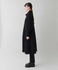 RSUAS01630 TRUNK HIROKO KOSHINO(ヒロココシノ) 【洗える】ソフトダンボールジップコート ブラック